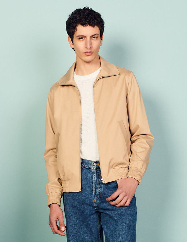 Cazadora Cotton Beige
