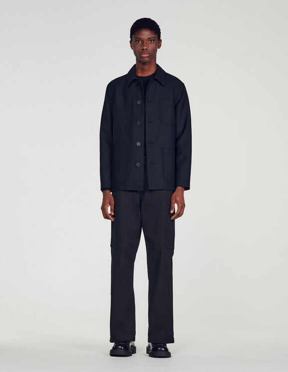 Sandro | Cazadora de trabajador para hombre.