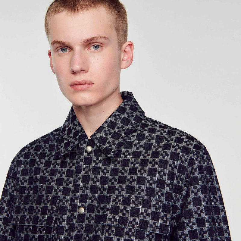 Sobrecamisa Square Cross