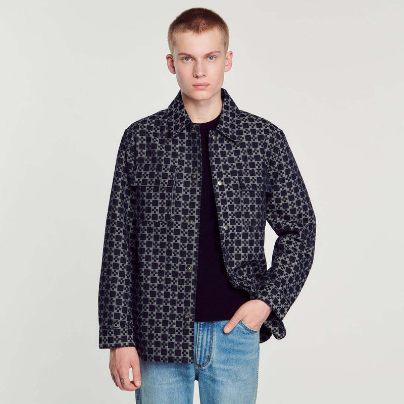 Sobrecamisa Square Cross