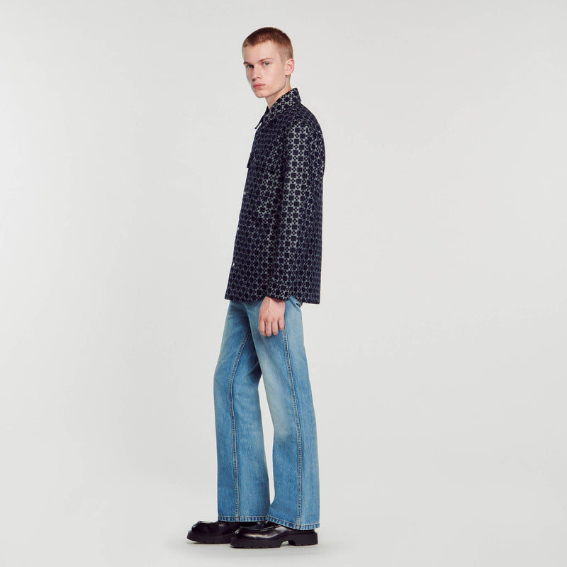 Sobrecamisa Square Cross