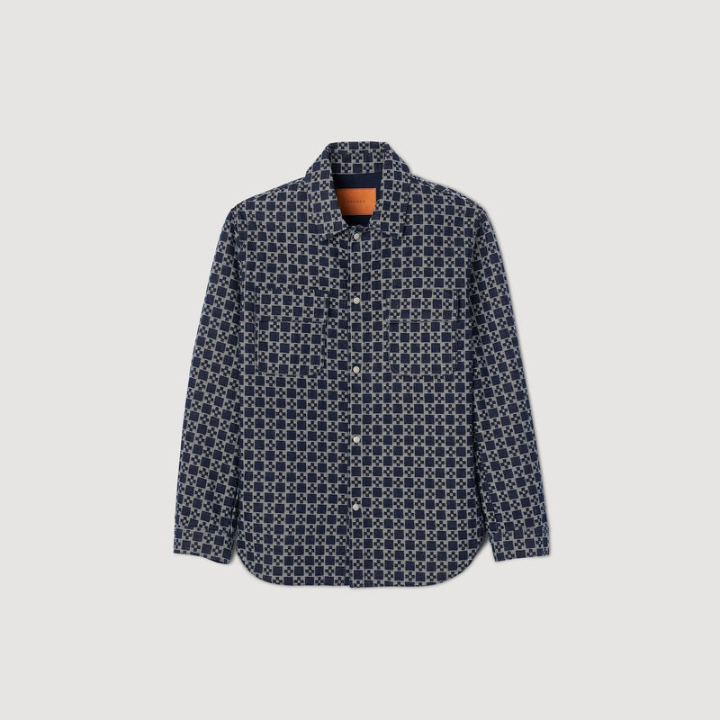Sobrecamisa Square Cross