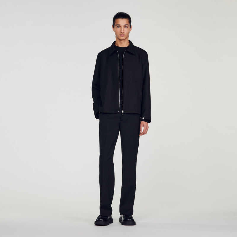 Sandro | Chaqueta con cierre para hombre.