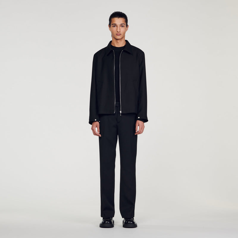 Sandro | Chaqueta con cierre para hombre.