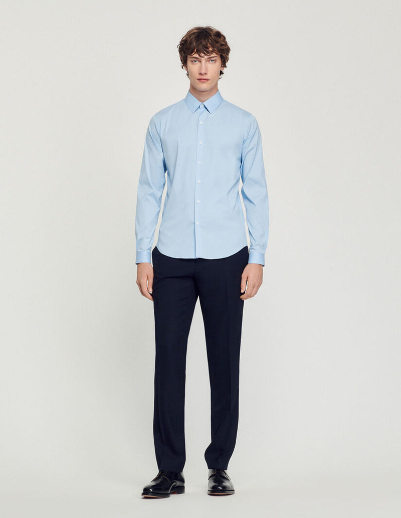 Camisa clásica de corte ajustado