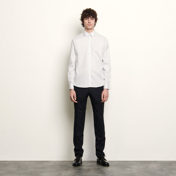 Camisa Seamless Stripes Blanco