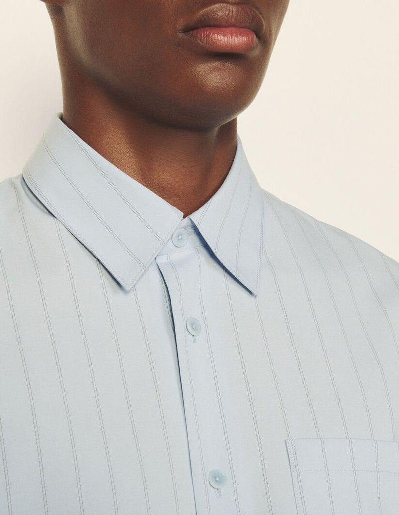 Camisa fluida de rayas