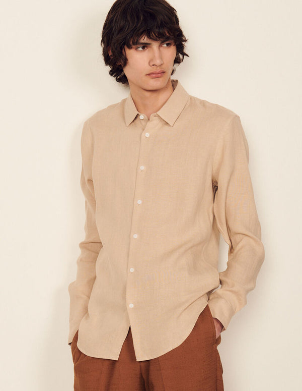 Camisa Seamless Hemp Beige