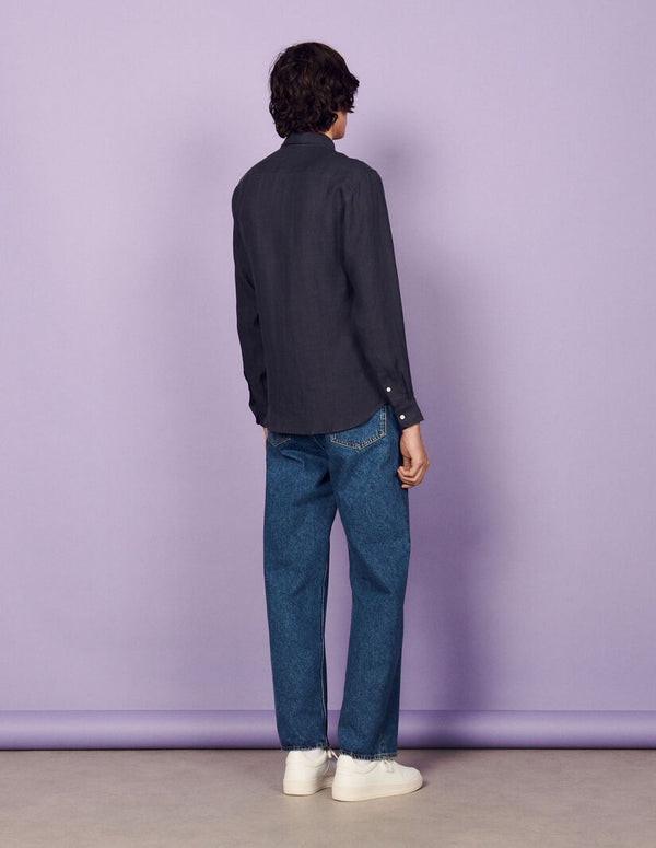 Camisa Seamless Hemp Azul Marino