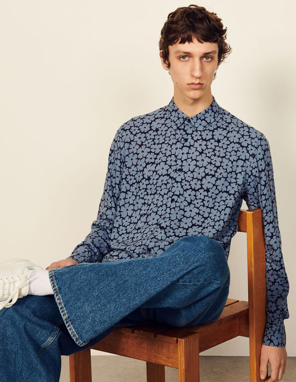 Camisa Shaking Azul Marino
