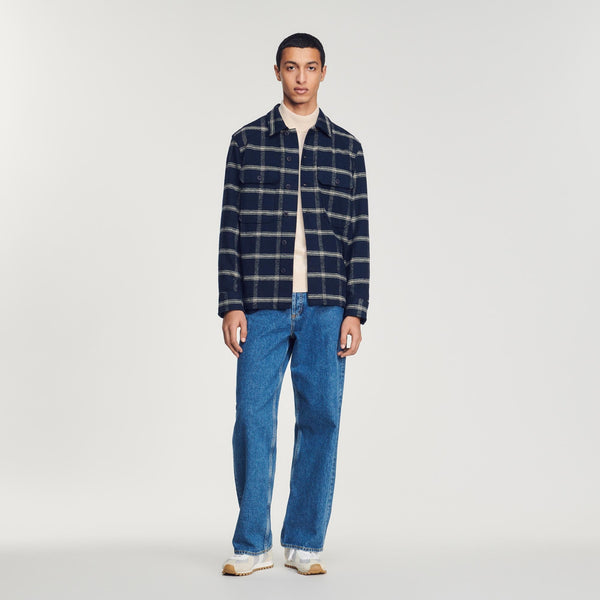 Sobrecamisa de cuadros