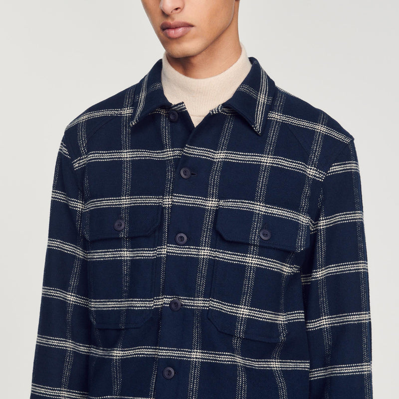 Sobrecamisa de cuadros