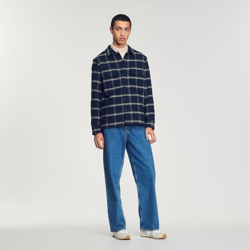 Sobrecamisa de cuadros