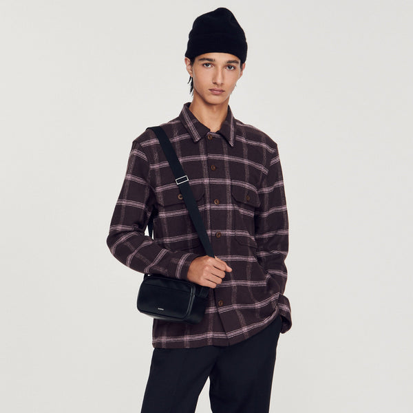 Sandro | Sobrecamisa de cuadros para hombre.