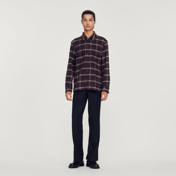 Sobrecamisa de cuadros