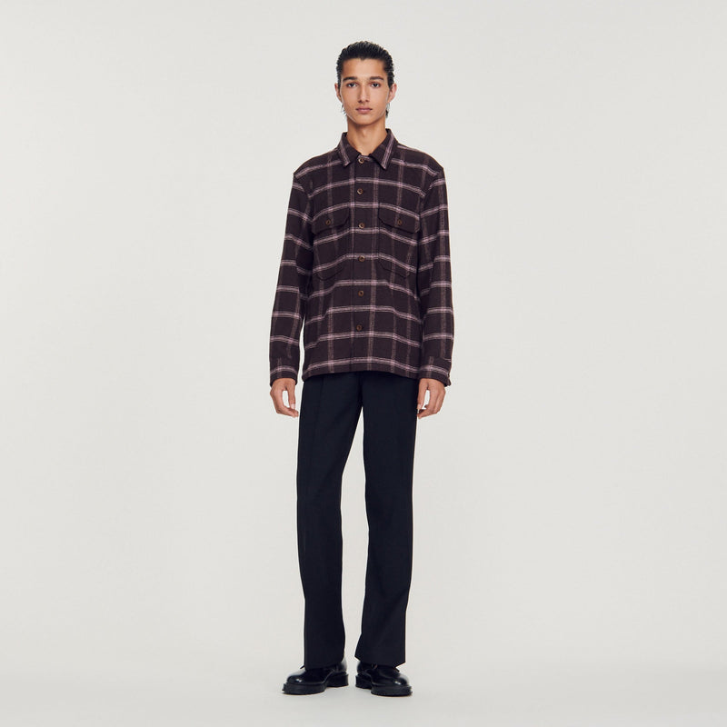 Sobrecamisa de cuadros