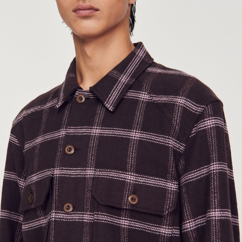 Sobrecamisa de cuadros