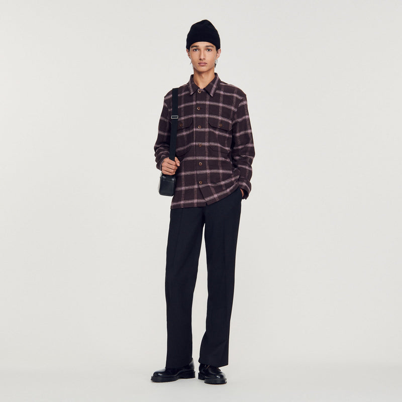 Sobrecamisa de cuadros