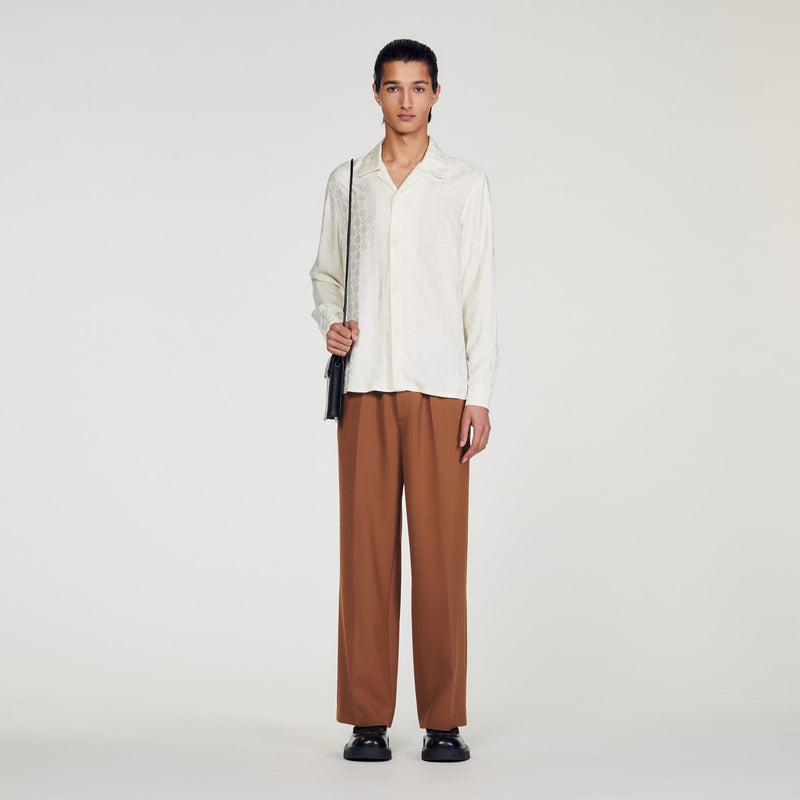Sandro | Camisa square cross para hombre.