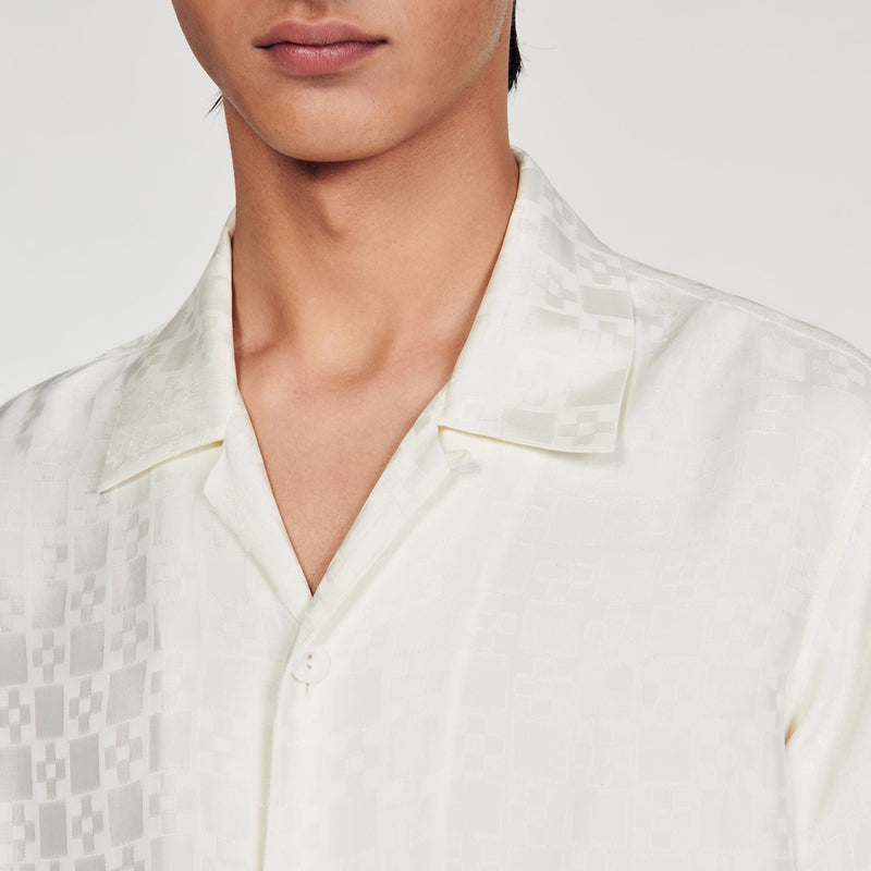 Sandro | Camisa square cross para hombre.