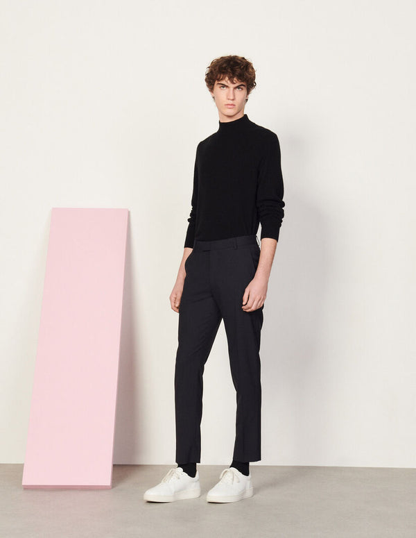 Sandro | Pantalón de lana fría para hombre.