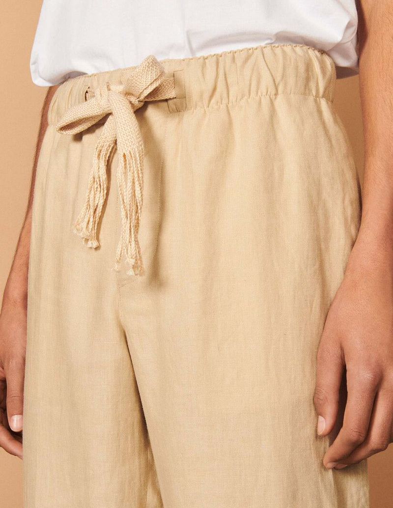 Pantalón Linen Beige