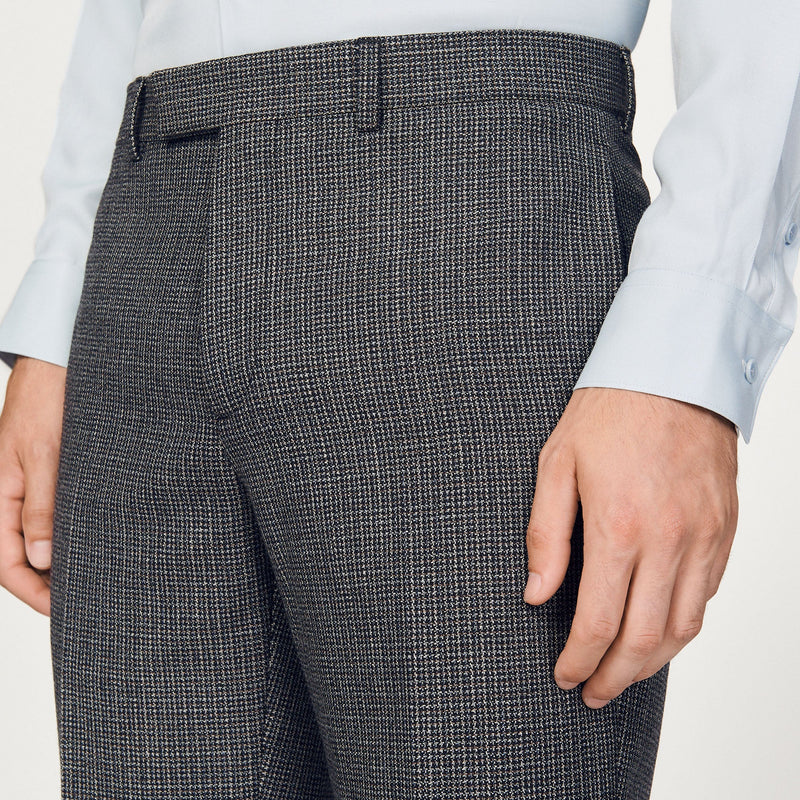 Pantalón de traje de lana virgen