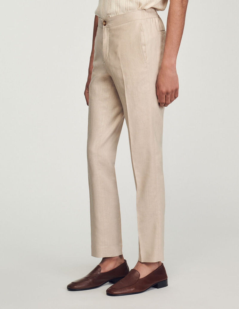 Sandro | Pantalón de lino para hombre.