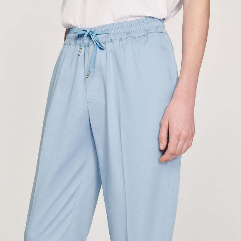 Sandro | Pantalón recto elástico para hombre.