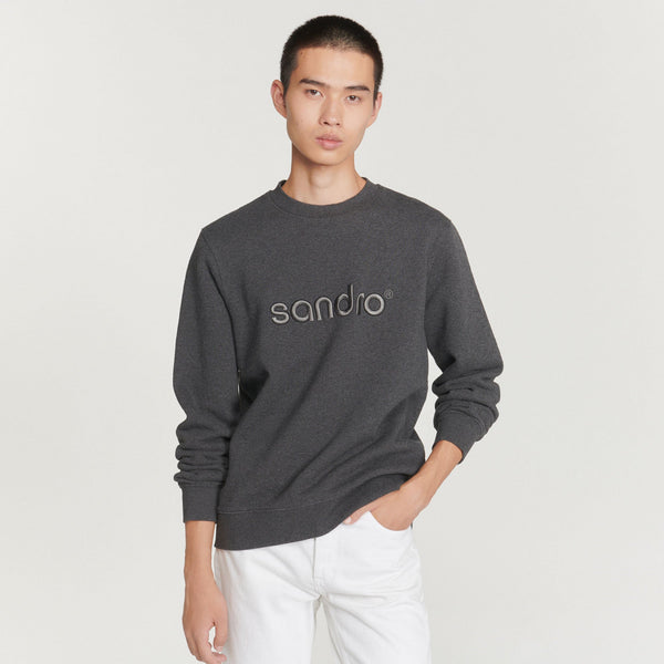 Sandro | Sudadera con cuello redondo para hombre.