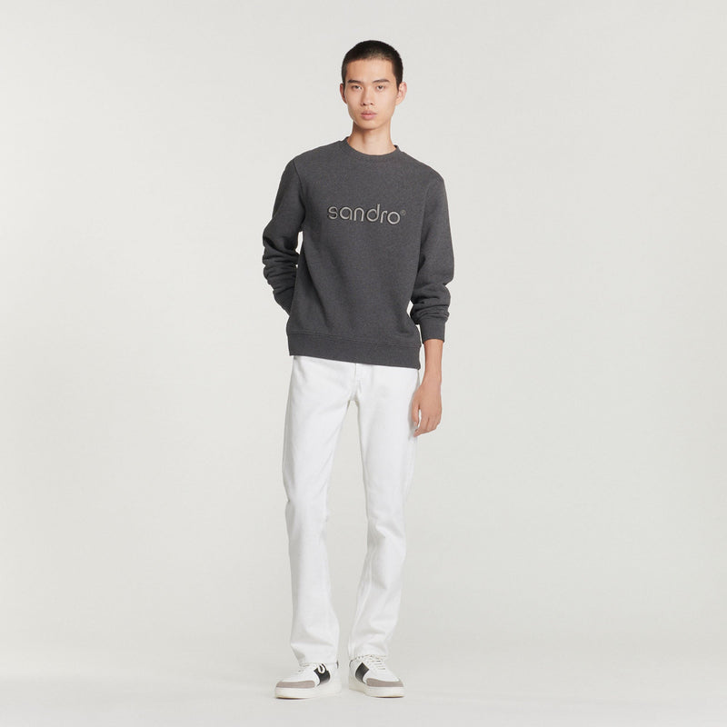 Sudadera con cuello redondo
