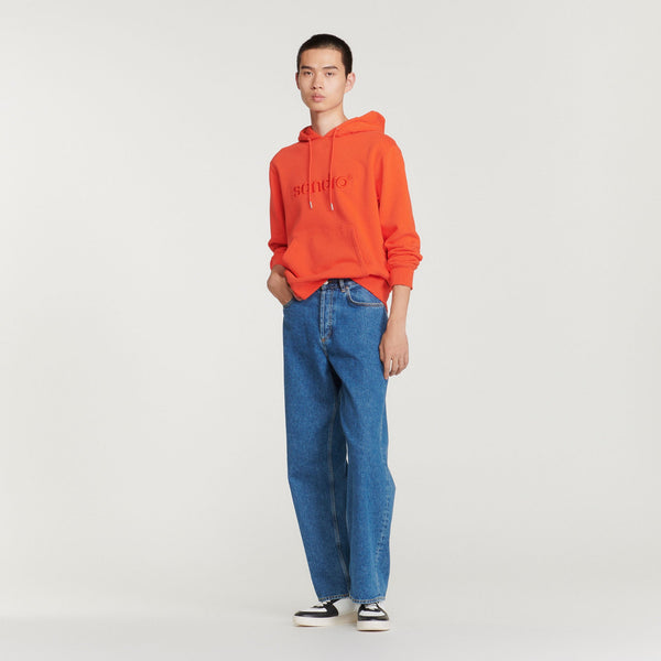 Sudadera con capucha doble S