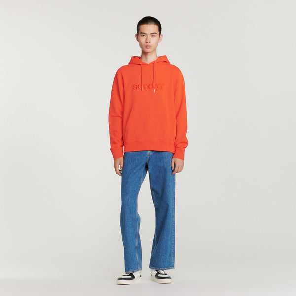 Sudadera con capucha doble S