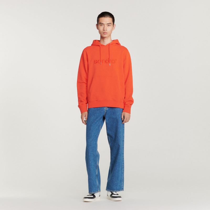 Sudadera con capucha doble S