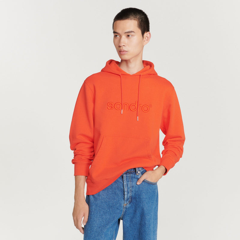 Sudadera con capucha doble S
