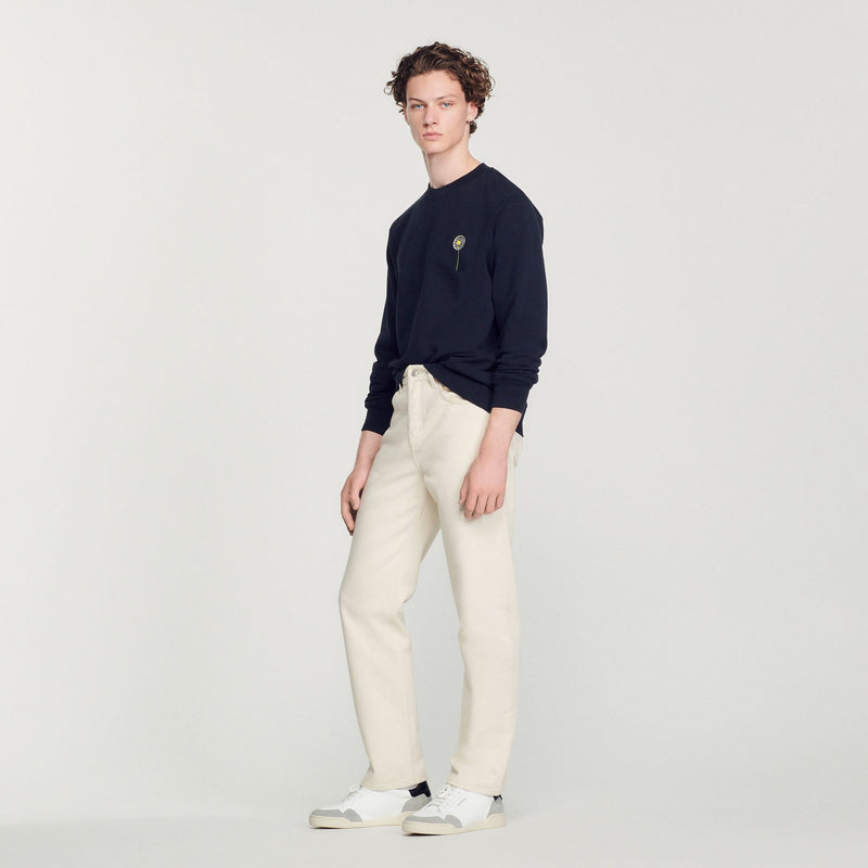 Sudadera con bordado Dandelion