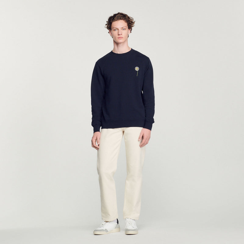 Sudadera con bordado Dandelion