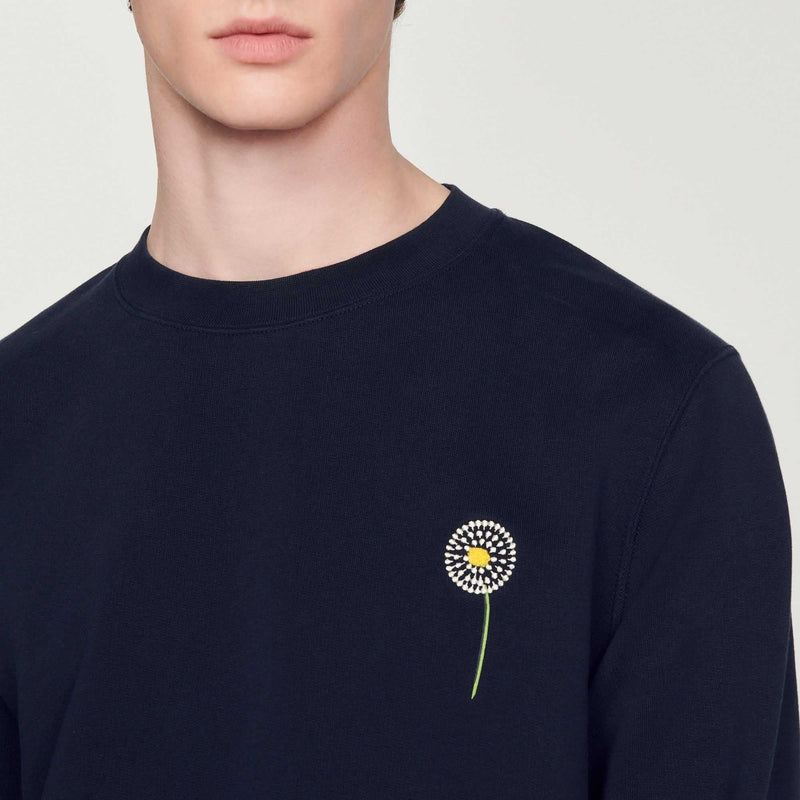 Sudadera con bordado Dandelion