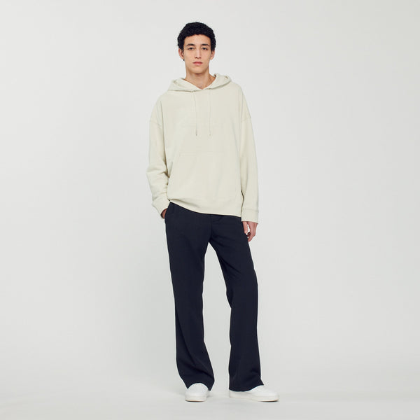 Sandro | Sudadera con capucha con logotipo para hombre.