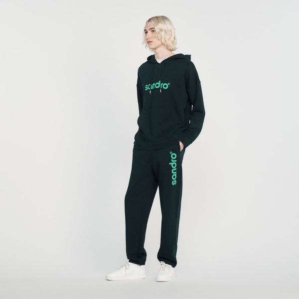 Sandro | Sudadera con capucha con logotipo para hombre.