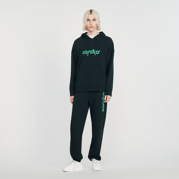 Sandro | Sudadera con capucha con logotipo para hombre.