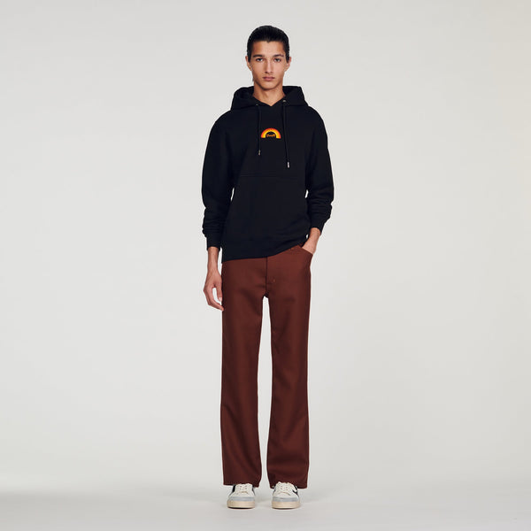 Sandro | Sudadera de muletón SANDROxWRANGLER para hombre.