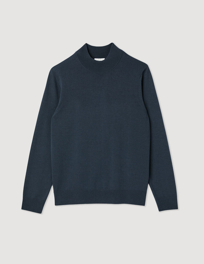 Jersey de cuello chimenea
