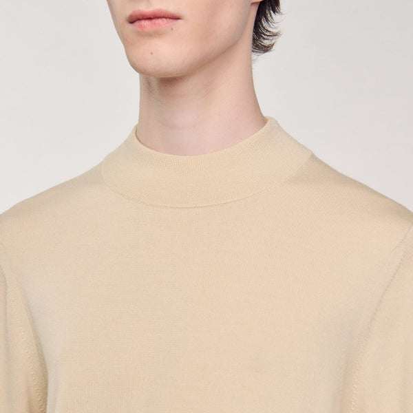 Jersey de cuello chimenea