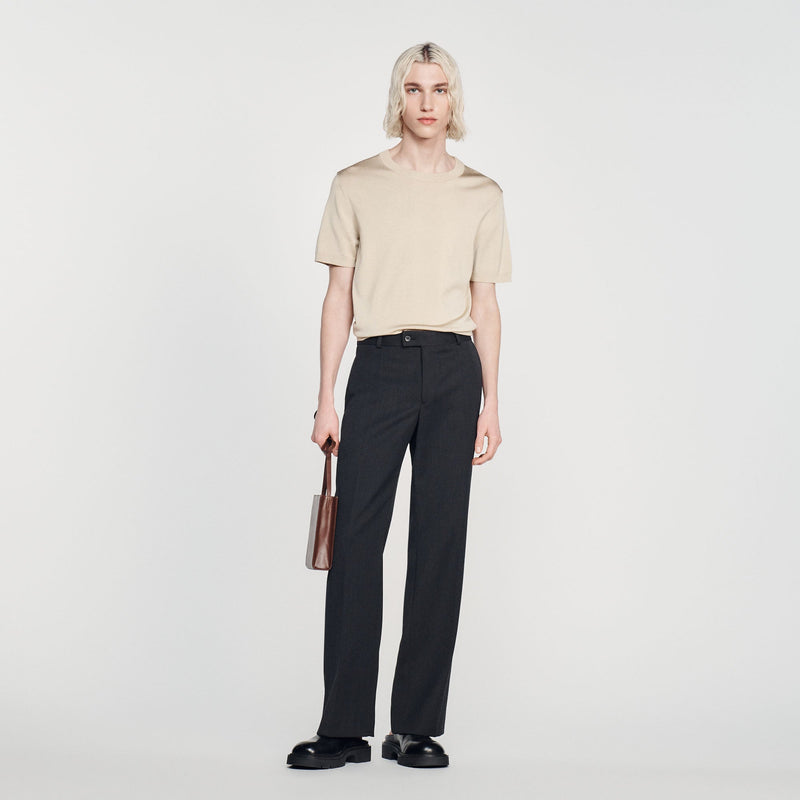 Sandro | Camiseta de punto para hombre.