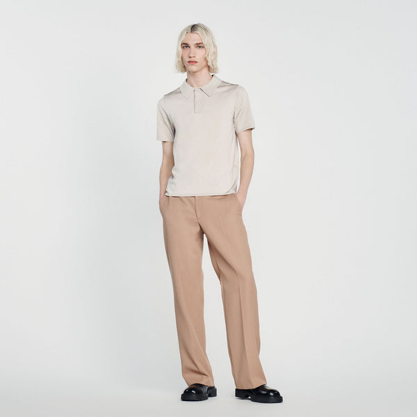 Sandro | Polo de punto para hombre.