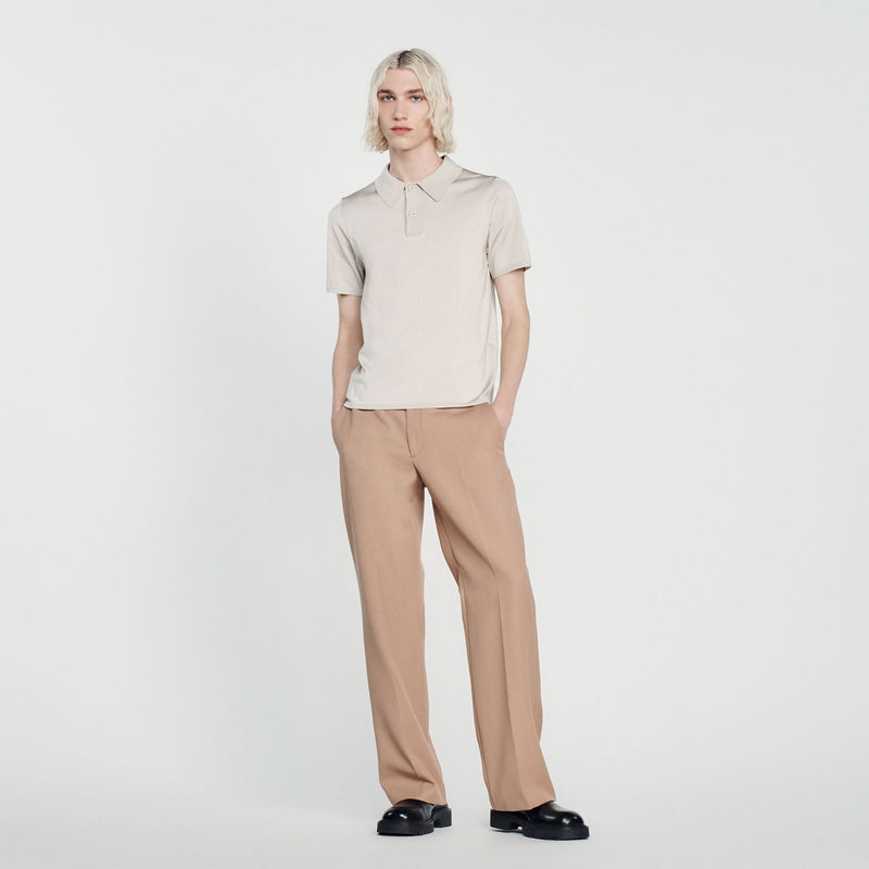 Sandro | Polo de punto para hombre.