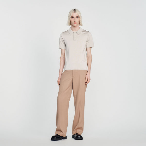 Sandro | Polo de punto para hombre.
