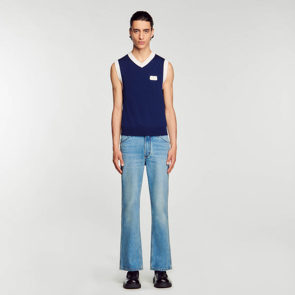 Sandro | Camiseta sin mangas para hombre.