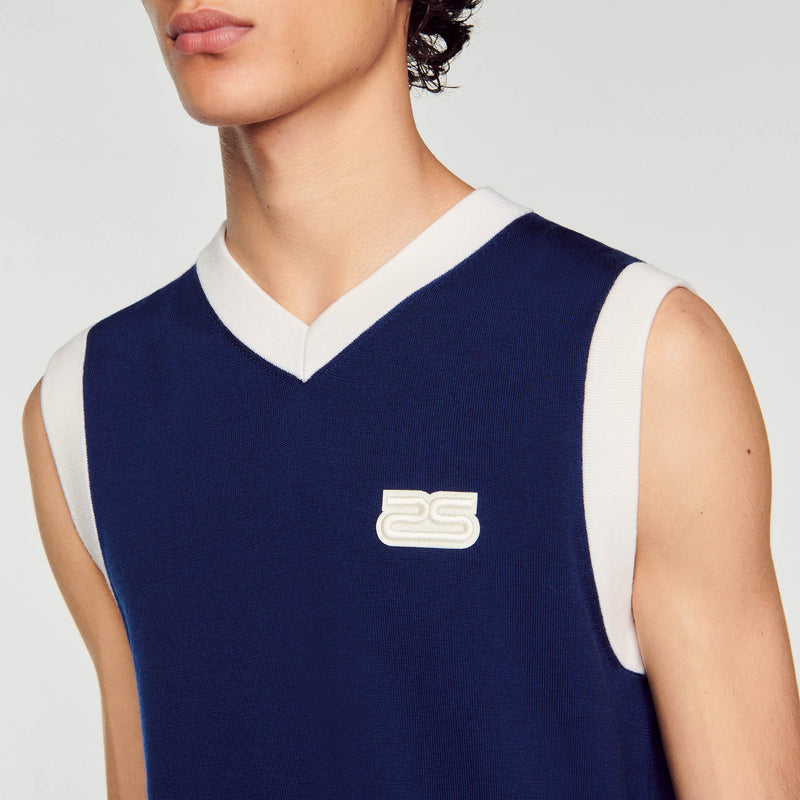 Sandro | Camiseta sin mangas para hombre.